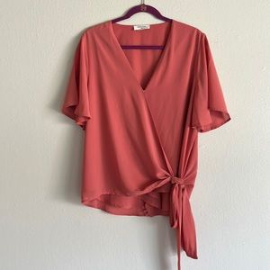 Zenana brand shirt bought from a local boutique! Blush in color and size XL